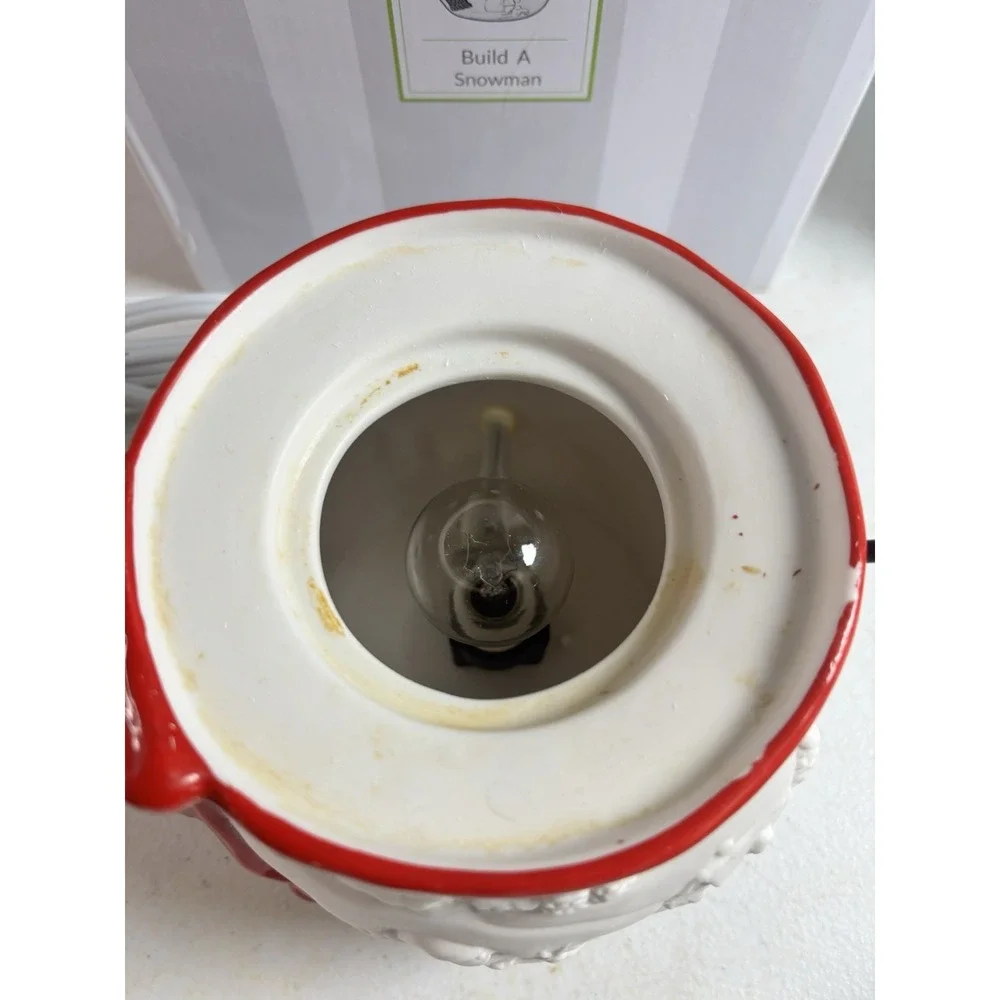 Scentsy‎ Wax Warmer Build A Snowman 2017  8